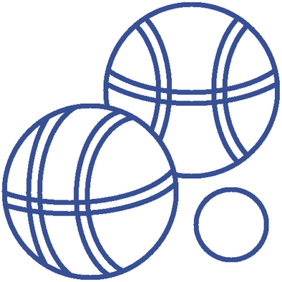 Terrain de pétanque - La Ronsardière Maison d’hôtes à Bouchemaine