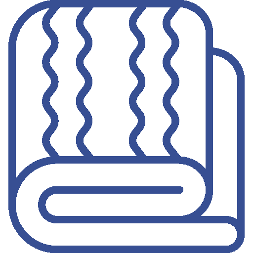 linges de toilettes - La Ronsardière Maison d’hôtes à Bouchemaine