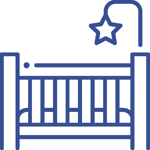 lit de bebe - La Ronsardière Maison d’hôtes à Bouchemaine