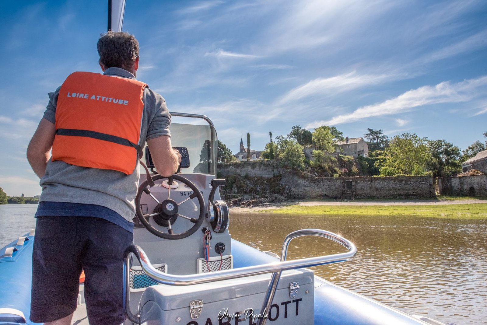 Loire attitude - Balade en bateau - La ronsardière Bouchemaine - Gite de la Ronsardière