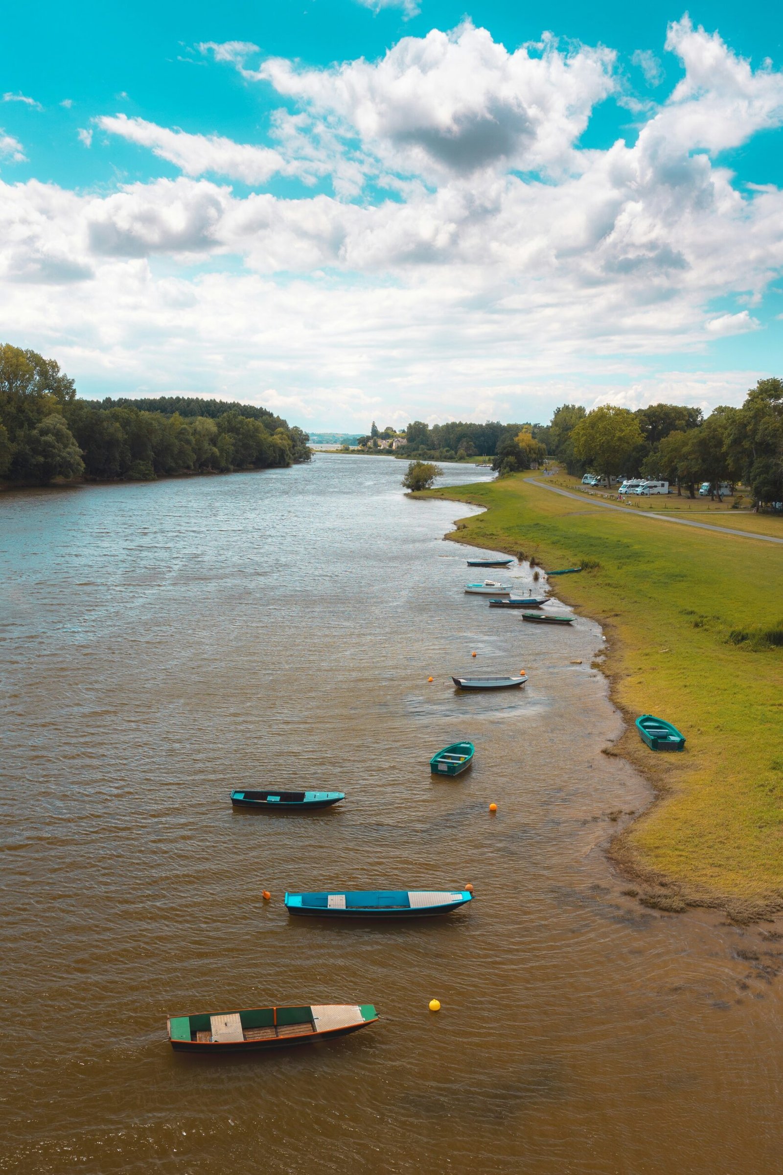 La Maine depuis le pont de Bouchemaine - La ronsardière Bouchemaine - Gite de la Ronsardière