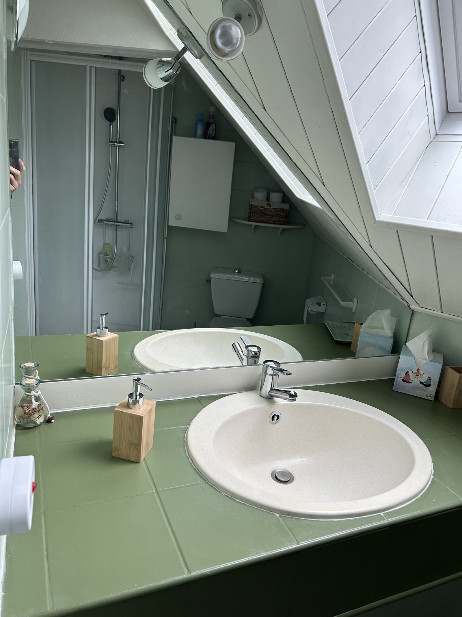 Salle de bain - Gite de la Ronsardière